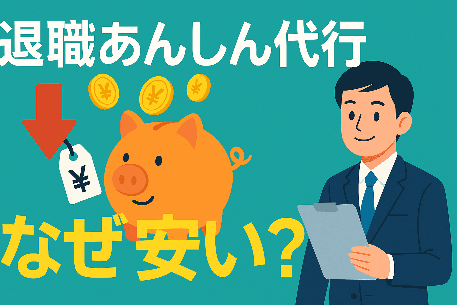 【保存版】退職あんしん代行はなぜ安い？業界最安値の秘密と品質の両立を徹底解説