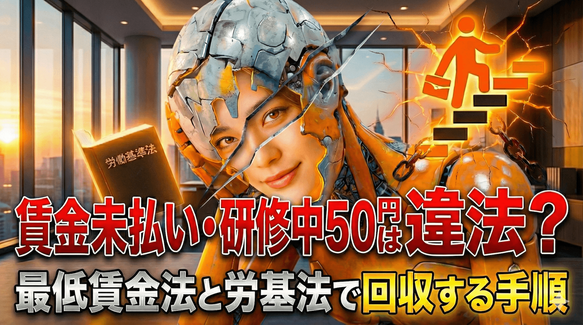 賃金未払い・研修中500円は違法？最低賃金法と労基法で回収する手順